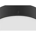 wall and ceiling luminaire MEDO® PRO 30 round IP50, black dimmable