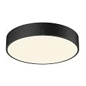 SLV Luminaria de pared y techo MEDO® PRO 40 redondo, controlable por DALI IP50, negro regulable