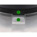 SLV Luminaria de pared y techo MEDO® PRO 40 redondo, CCT Switch, directo / indirecto, UGR < 19 IP50, negro regulable