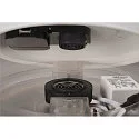 SLV wall and ceiling luminaire MEDO® PRO 40 round, CCT Switch, direct / indirect, UGR < 19 IP50, white dimmable