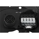 SLV Luminaria de pared y techo MEDO® PRO 60 redondo, controlable por DALI IP50, negro regulable