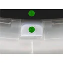 SLV Luminaria de pared y techo MEDO® PRO 60 redondo, controlable por DALI IP50, negro regulable