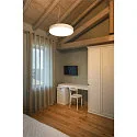 SLV wall and ceiling luminaire MEDO® PRO 60 round, DALI controllable IP50, white dimmable