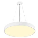 SLV Luminaria de pared y techo MEDO® PRO 60 redondo IP50, blanco regulable