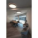 SLV Luminaria de techo MEDO® PRO 90 redondo, CCT Switch, UGR < 19 IP50, negro regulable