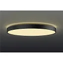 SLV Luminaria de techo MEDO® PRO 90 redondo, CCT Switch, UGR < 19 IP50, negro regulable