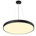 ceiling luminaire MEDO® PRO 90 round, CCT Switch, UGR < 19 IP50, black dimmable