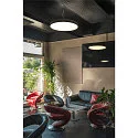 ceiling luminaire MEDO® PRO 90 round, CCT Switch, UGR < 19 IP50, black dimmable