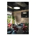 ceiling luminaire MEDO® PRO 90 round, CCT Switch, UGR < 19 IP50, black dimmable