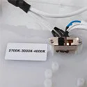 SLV Luminaria de techo MEDO® 90 redondo, CCT Switch IP50, blanco regulable
