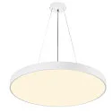 SLV Luminaria de techo MEDO® 90 redondo, CCT Switch IP50, blanco regulable