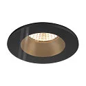 SLV recessed ceiling ring NEW TRIA® 68 round, black