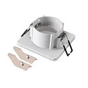 SLV Aro empotrado en el techo NEW TRIA® 68 cuadrado, blanco