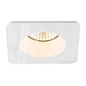 SLV Aro empotrado en el techo NEW TRIA® 68 cuadrado, blanco