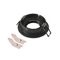 SLV Aro empotrado en el techo NEW TRIA® 75 redondo, negro