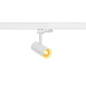 Foco trifásico NOBLO® SPOT redondo, giratorio, giratorio IP20, blanco regulable