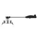 SLV Luminaria empotrable para techos NEW TRIA® 68 redondo GU10 IP20, aluminio