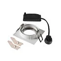 Luminaria empotrable para techos NEW TRIA® 68 cuadrado GU10 IP20, blanco