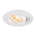 ceiling recessed luminaire NEW TRIA® 75 round GU10 IP20, white