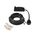 SLV Luminaria empotrable para techos NEW TRIA® 75 redondo GU10 IP20, negro