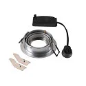 SLV Luminaria empotrable para techos NEW TRIA® 75 redondo GU10 IP20, aluminio