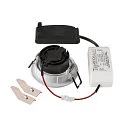 SLV Luminaria empotrable para techos NEW TRIA® 68 redondo IP20, blanco regulable