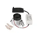 SLV Luminaria empotrable para techos NEW TRIA® 68 redondo IP20 / IP65, blanco regulable