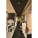 SLV LED module NEW TRIA® round 13,3W 1200lm 3000K 60° dimmable, black