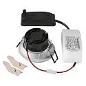 SLV Luminaria empotrable para techos NEW TRIA® 68 redondo IP20, blanco regulable