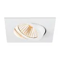 ceiling recessed luminaire NEW TRIA® UNIVERSAL square IP20, white dimmable