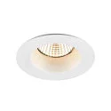 SLV Luminaria empotrable para techos NEW TRIA® UNIVERSAL redondo IP20 / IP65, blanco regulable