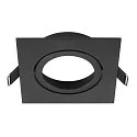 recessed ceiling ring NEW TRIA® 95 square, black