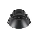 recessed ceiling ring NEW TRIA® 75 round, low, black