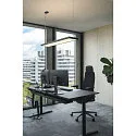 SLV Luminaria colgante WORKLIGHT PRO Arriba-Abajo, controlable por DALI, UGR < 19 IP20, negro regulable