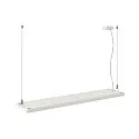 SLV Luminaria colgante WORKLIGHT PRO Arriba-Abajo, controlable por DALI, UGR < 19 IP20, blanco regulable