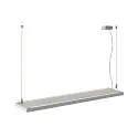 SLV Luminaria colgante WORKLIGHT PRO Arriba-Abajo, controlable por DALI, UGR < 19 IP20, gris regulable