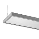 SLV Luminaria colgante WORKLIGHT PRO Arriba-Abajo, controlable por DALI, UGR < 19 IP20, gris regulable