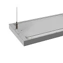 SLV Luminaria colgante WORKLIGHT PRO Arriba-Abajo, controlable por DALI, UGR < 19 IP20, gris regulable