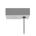 SLV Luminaria colgante WORKLIGHT PRO Arriba-Abajo, controlable por DALI, UGR < 19 IP20, gris regulable