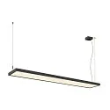 Luminaria colgante WORKLIGHT PRO Arriba-Abajo, controlable por DALI, UGR < 19 IP20, negro regulable