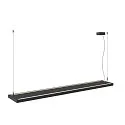 SLV Luminaria colgante WORKLIGHT PRO Arriba-Abajo, controlable por DALI, UGR < 19 IP20, negro regulable