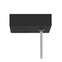 SLV Luminaria colgante WORKLIGHT PRO Arriba-Abajo, controlable por DALI, UGR < 19 IP20, negro regulable