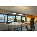 SLV Luminaria colgante WORKLIGHT PRO Arriba-Abajo, controlable por DALI, UGR < 19 IP20, negro regulable