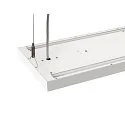 SLV Luminaria colgante WORKLIGHT PRO Arriba-Abajo, controlable por DALI, UGR < 19 IP20, blanco regulable