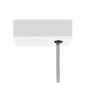 SLV Luminaria colgante WORKLIGHT PRO Arriba-Abajo, controlable por DALI, UGR < 19 IP20, blanco regulable