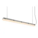 SLV Luminaria para locales húmedos WATERPROOF V 1200 ON-OFF resistente a los impactos, conmutable IP66, gris 