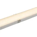 SLV Luminaria para locales húmedos WATERPROOF V 1500 DALI controlable por DALI, resistente a los impactos IP66, gris regulable