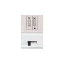 SLV Luminaria de pared y techo SURFACE V 390 CCT Switch, conmutable, multipower, abombado, con cable a través de IP44, blanco 