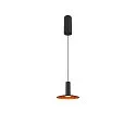 SLV Luminaria colgante LALU® MIX&MATCH IP20, negro regulable