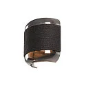 Luminaria de pared PANTILO ROPE G9 IP20, plata regulable